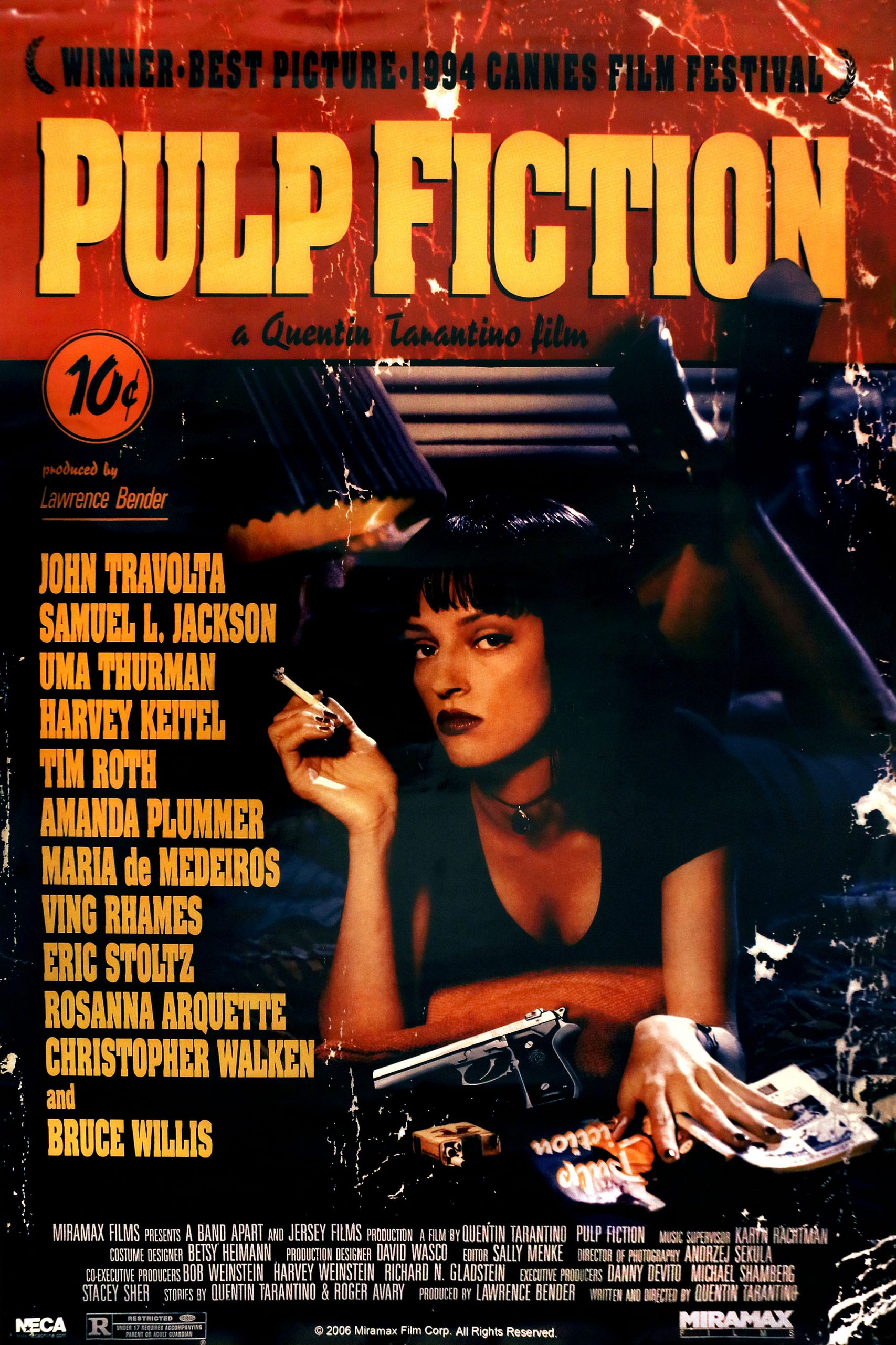 Pulp Fiction Poster No*3-1994